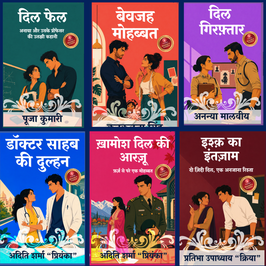 Ishq Jo Socha Nahi Tha (Hindi) - 6-Book Set